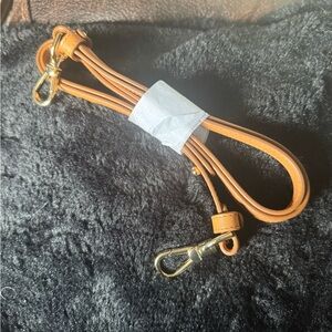 Brahmin Handbag Replacement Strap Lobster Clasp Leather Shoulder Crossbody